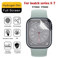 Beiziye Soft TPU Film compatible for iWatch Series 8 7 41mm 45mm film Coverage Screen Protector for 