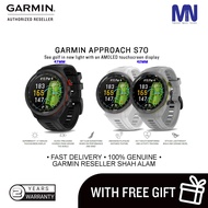 Garmin Approach S70 47mm / 42mm Premium GPS Golf Smartwatch with AMOLED display and 43K+ Preloaded Golf Courses ( Launch: 2023-07-13 )