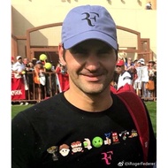 Federer cow same tennis T-shirt cartoon tennis men's and women's 100% cotton