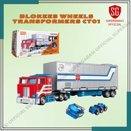 Blokees Wheels CT01 Transformers Optimus Prime 75606 diecast