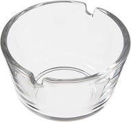 Toyo Sasaki Glass P-05581-JAN Ashtray, Clear, Approx. φ3.5 x 2.0 inches (9.0 x 5 cm), Final, Made in