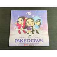 Twice / HUNTR/X - Takedown (KPop Demon Hunters) (Coloured Vinyl) 7inch Single - Vinyl LP Brand New