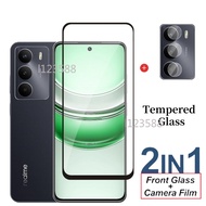 For RealmeC73 5G 2 in 1 Tempered Glass Screen Protector Film For Realme C73 C71 4G 5G 2025 RealmeC71