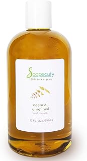 NEEM Oil 100% Pure Virgin UNREFINED Organic Cold Pressed 4 OZ to 1 Gallon