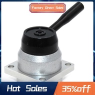 3 Position 4 Way G1/4 Inch Dia Pneumatic Hand Lever Valve K34R6-8D Manual Directional Valve Mechanic