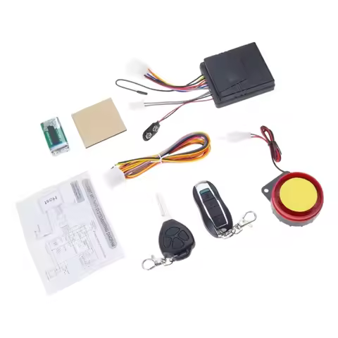 G6KC Motorcycle Burglar Alarm Remote Activated Motorcycle Alarm with Remote Control