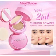 GLAD2GLOW 2-In-1 Perfect Pair Cushion Powder