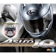 Arai ASTRO-IQ Full Face Motorcycle Helmet Glass White/Glass Black XO(XXXL) 65-66cm [From JAPAN]