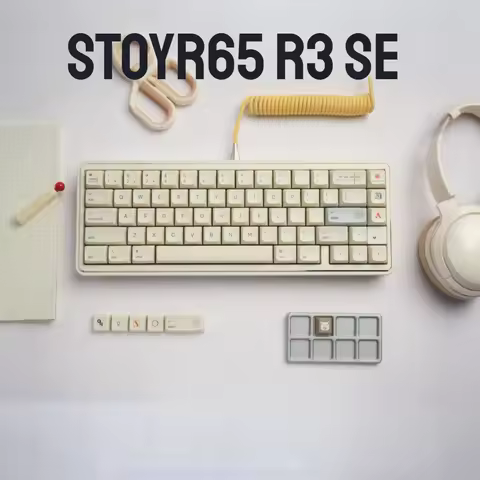 Story65 R3 SE Mechanical Keyboard Kit Wireless Tri-mode Gasket Hot-Swap RGB Custom 65% CNC Aluminum 