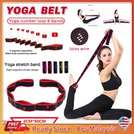 Stretch Exercise Training Stretching Band Yoga number loop 8 Latin Dance Bands Yoga Stretch Resistan