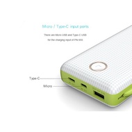 Pineng Powerbank PN-959 20000mAh Power Bank PN959 PN 959 3 TYPE BUILT-IN CABLE