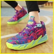 ♆ ◇ ✹ Lamelo Balls 3 Casual High cut Rubber Shoes for Men with Spike