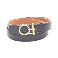 【二手】愛馬仕 (HERMES) 金色皮帶，男女通用，二手