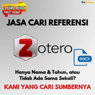 Jasa Cari Referensi Zotero | Daftar Pustaka dan Sitasi Otomatis Zotero Mendeley