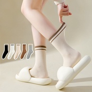 Socks, mid tube socks, women's summer pile socks, women's summer thin socks, women's socks