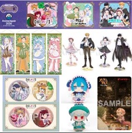 🐧限時26年4月5日前 Anime Japan 2026 KADOKAWA SHOP Re:Zero 從零開始的異世界生活 掛布 / 膠牌 / A4 File 套裝 / 襟章 套裝 ; 我推的孩子 掛