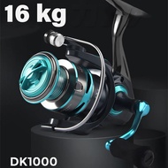 Reel Gulungan Pancing DK Fishing DK1000/DK4000 - Black/Blue