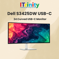 Dell S3425DW 34 Plus USB-C Monitor เดลล์ จอมอนิเตอร์ 34 นิ้ว จอโค้ง 99% sRGB รับประกัน 3 ปี On-site