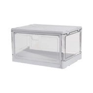 STACKO SHOE BOX LITE 38X28X22CM GREY/CLEAR