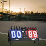 yuksok Flip Scoreboard, Score Flipper Scoreboard Flipper Score Keeper for Baseball