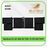 A2527 A2485 FOR Pro M1 MAX M1 PRO 10 CPU BATTERY