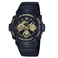 CASIO G-Shock BLACK &amp; GOLD Anan-Digi Men's Watch AW-591GBX-1A9