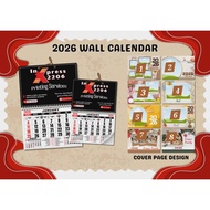 2026 CALENDAR WALL HANGING