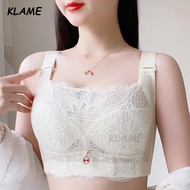 KLAME Comfortable Wireless Ultra-Thin Cup Push-Up B/C/D/E/F/G Bra - Size 34-52 KLM995