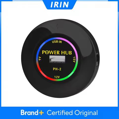 IRIN Guitar Effect Pedal Power Supply 3 Isolated DC Outputs 5V USB 9V 12V 15V 300mA Output Lower Noi