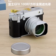 Hood Number Song Suitable for Fujifilm Fuji GFX100RF Camera Inner Square Metal Hood gfx 100rf Hood C