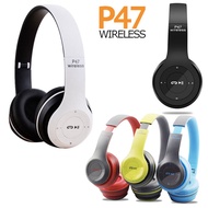 Headset Gaming  Bluetooth JBL P47 Wireless  Wireless Stereo Full Basssss Untuk Semua Tipe Handphone