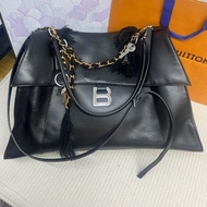 Balenciaga 巴黎世家 Hourglass 沙漏挎包單肩包