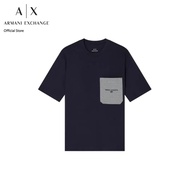 Armani Exchange เสื้อยืดผู้ชาย รุ่น XM001080-AF10361-UB101 - สีกรมท่า