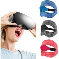 SAYAFAN VR Eye Mask, Tali Peluh VR yang Boleh Disesuaikan dan Bernafas untuk Meta/Oculus Quest 2/3/3