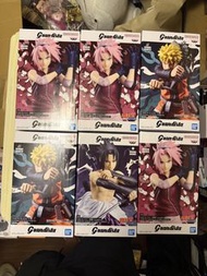 Banpresto Naruto Grandista 公仔 火影忍者 鳴人 佐助 小櫻 figure Qp qp 模型 長盒 闊盒