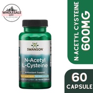 [A] Swanson N - AcetylCysteine 600 MG 100 Capsule Antioxidant ...