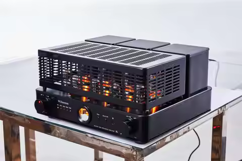 Willsenton R8 KT88x4 Tube Amplifier Tube Power Amp with Headphone And Phono Input Fast US Free Ship 