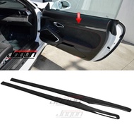For Porsche 718 911 991 Cayman GT3 Carbon Fiber Interior Door Panel Trim Strip For For Porsche 718 9