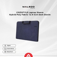 COZISTYLE Laptop Sleeve Hybrid Poly Fabric 12.9 Inch Dark Denim