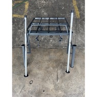 BESI CARRIER BAWAK BARANG 0 Pelantak Bawa Gas Klia Besi Bracket Barang Motor EX5 WAVE100 WAVE125 BON