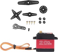 High Torque Servo, Digital Servo Waterproof Fast Reaction Digital Servo Metal Gear for Servo Operati