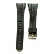 STRAP TALI JAM TANGAN REI GUATIN TALI JAM REI GUATIN RUBBER STRAP TALI REI GUATIN HITAM