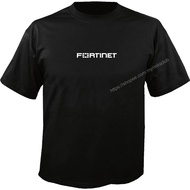 Fortinet Fortigate Logo Custom Tshirt Shirt Teeshirt BLACK COLOR (S-3XL)