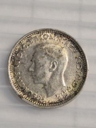 1948 Australia Three Pence 硬幣