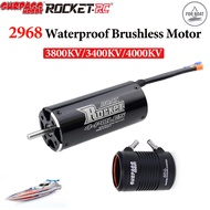 Surpass Hobby Rocket 2968 3800KV/3400KV/4000KV Waterproof Brushless Motor 29-L Water Cooling Jacket 