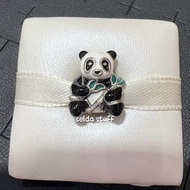 panda charm pandora original, gelang pandora cincin pandora