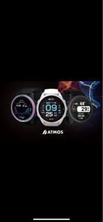 MISSION3『行貨2年保』ATMOS MISSION3 潛水電腦錶（白銀）