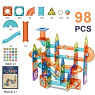 Educational Toys for Children Magnetic Building Blocks Mare Run Race Track - 42pcs