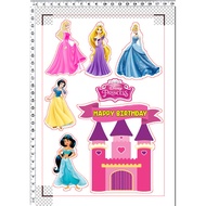 Disney Princess Cake Topper 003