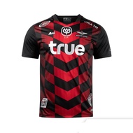 ARI TRUE BANGKOK UNITED 2021/22 HOME REPLICA JERSEY - RED/BLACK/SILVER Football Shirt Ari True Bangk